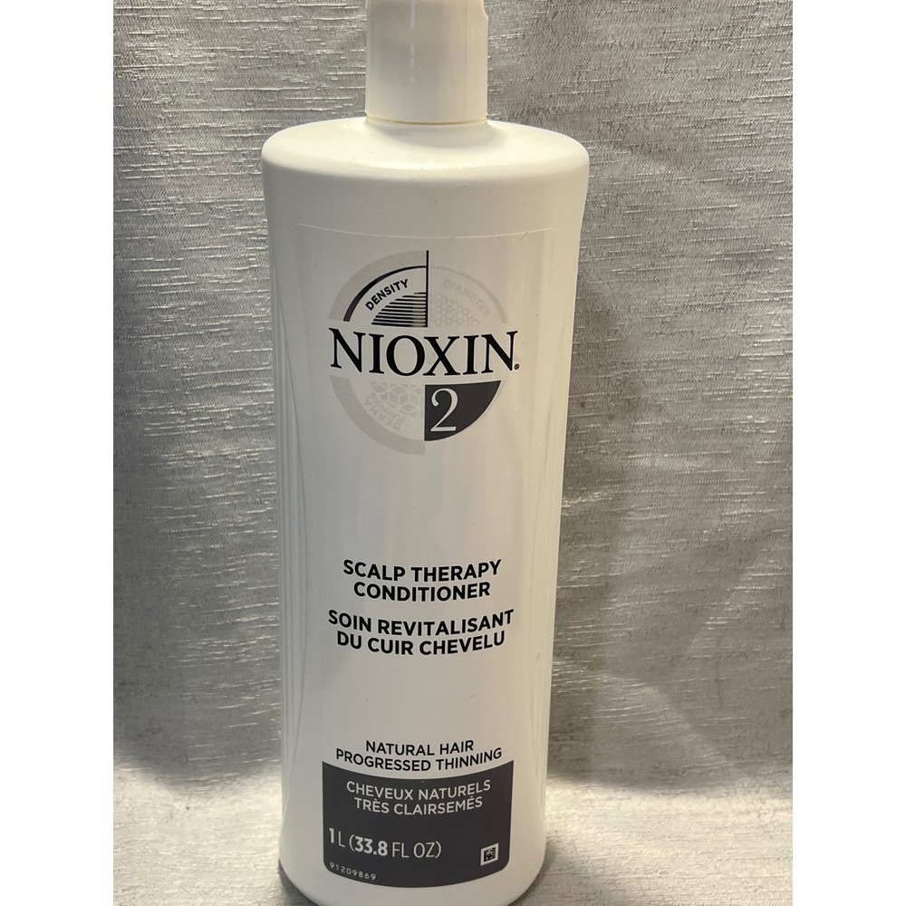 Nioxin System 2 Scalp Therapy Conditioner 1L 33.8oz Natural Hair Thinning READ